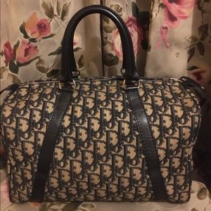 💎DIOR Ultra Rare Trotter Boston Monogram handbag